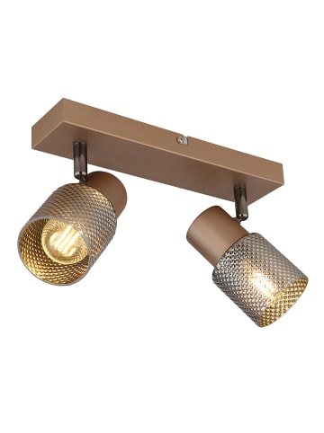 Globo lighting Strahler "SATELLA" in brown