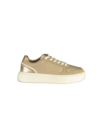 U.S. Polo Assn. Beige Polyurethan Damen Sneaker