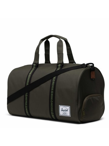 Herschel ECO Novel - Reisetasche 52 cm (teal) in forest night/black