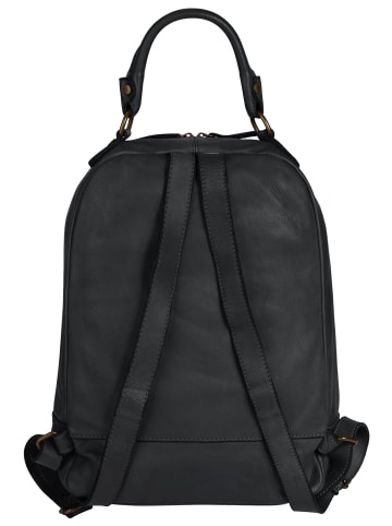Samantha Look Rucksack echt Leder in grau