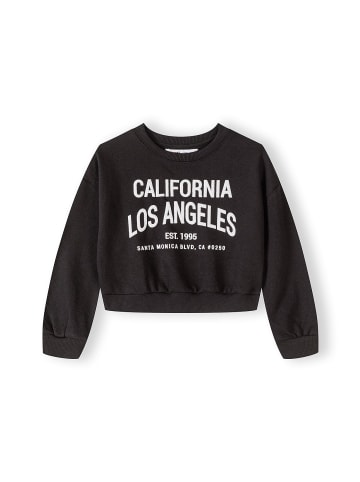 Minoti 2-tlg Jogginganzug 30FLEECE161 in schwarz