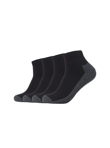 camano Kurzsocken 4er Pack function in Schwarz