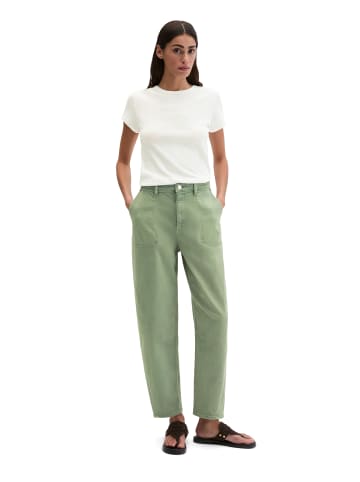 Marc O'Polo Hose Model Lara barrel cropped in Fresh Sage