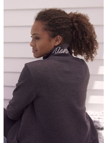 Bench Sweatjacke in anthrazit meliert