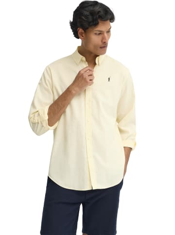 Polo Club T-Shirt in Pastellgelb