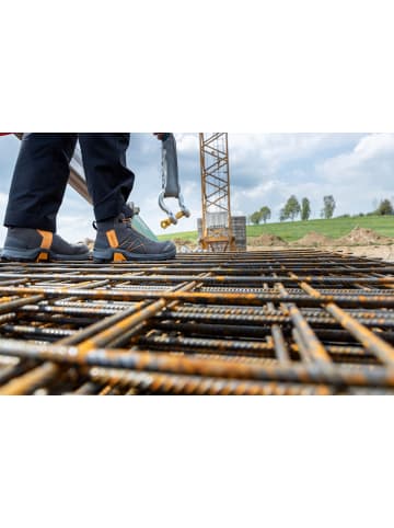 HAIX HAIX Sicherheitsschuhe Haix CONNEXIS Safety+ GTX mid grau/orange in orange