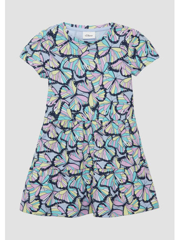 s.Oliver Kleid kurz in Blau
