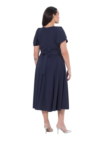 Ulla Popken Midikleid in marine
