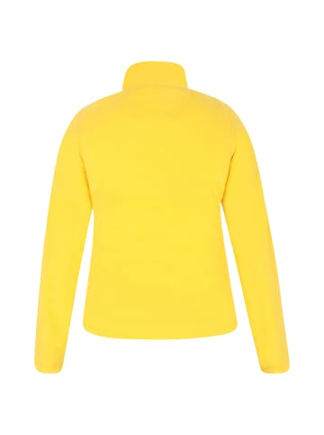 Flyweight Damen Fleecepullover in Gelb