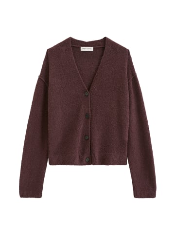 Marc O'Polo Cardigan relaxed in Black Cherry