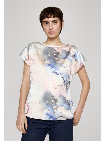 Cloud5ive Cloud5ive Cloud5ive T-SHIRT ABSTRUSED PRINT MATERIAL MIX in pink