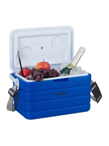 relaxdays Kühlbox in Blau - 10 l