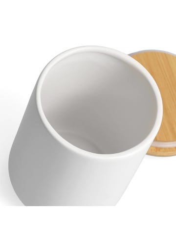 Zeller Present Keramikglas in weiß