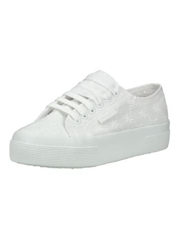 Superga Sneaker in Weiß/Weiß
