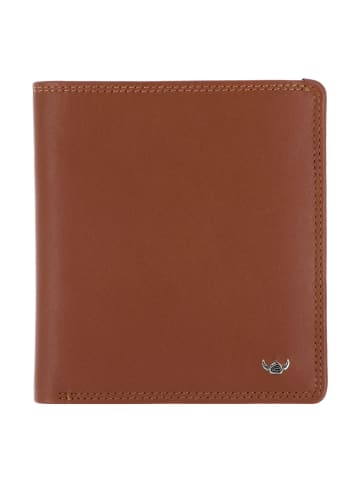 Golden Head Polo Geldbörse RFID Schutz Leder 11 cm in cognac