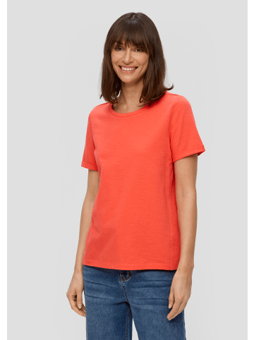 s.Oliver T-Shirt kurzarm in Orange