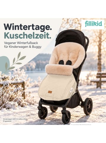 fillikid Winterfußsack Vegan Comfort Exclusiv in Natur