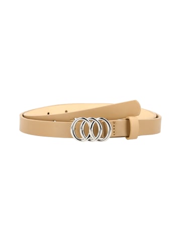 faina Belt in Kamel Silber