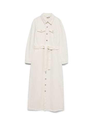 Vero Moda Jeanskleid in Ecru