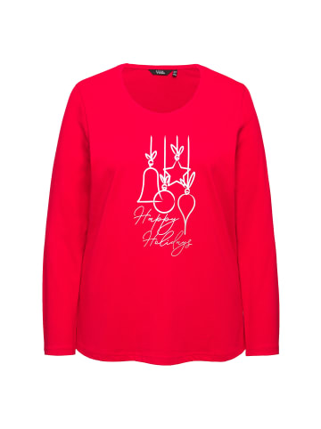 Ulla Popken Longsleeve in salsa