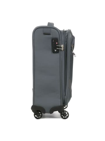 Roncato Joy 4 Rollen Kabinentrolley 55 cm mit Dehnfalte in anthrazit