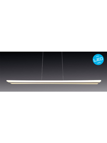 näve LED Pendelleuchte "TIARA" in stahl-blank - EEK E