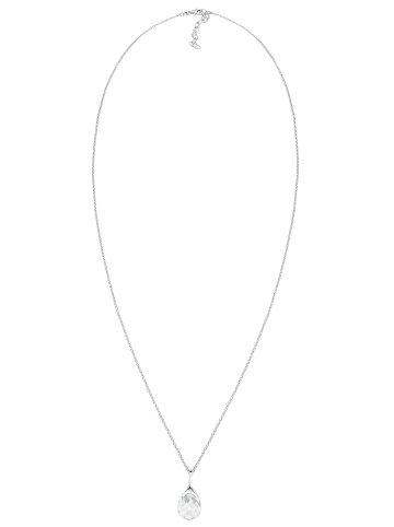 Elli Halskette 925 Sterling Silber Tropfen in Weiß