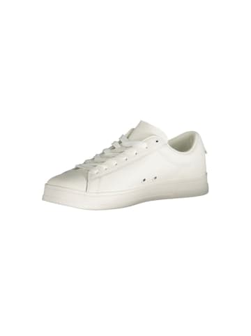 Tommy Hilfiger Weiße Polyurethan-Sneaker