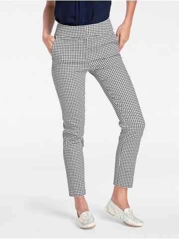 Heine Röhrenhose in schwarz-weiß