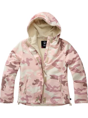 Brandit Jacke "Women Frontzip Windbreaker" in Camouflage