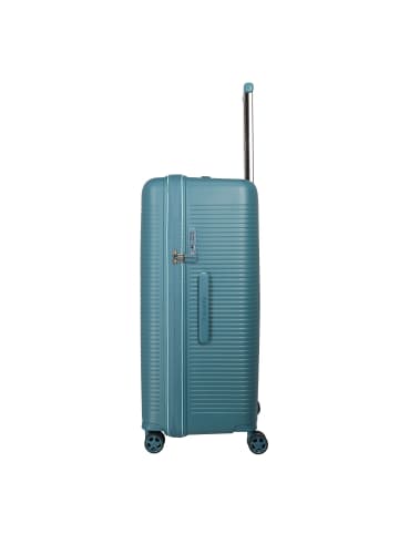 travelite Roomer 4 Rollen Trolley 78 cm in aqua