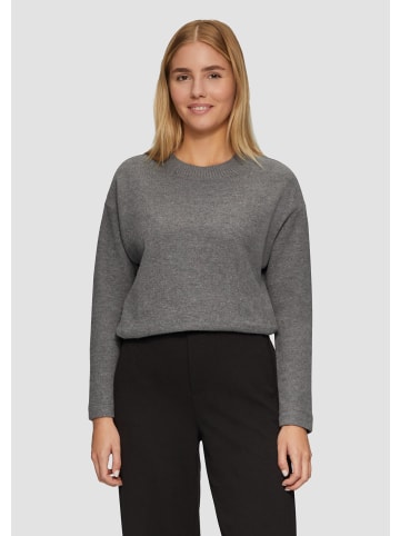 s.Oliver Sweatshirt langarm in Grau