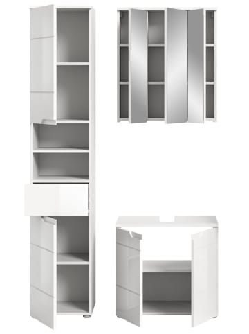 ebuy24 Weiß 116 x 34 cm