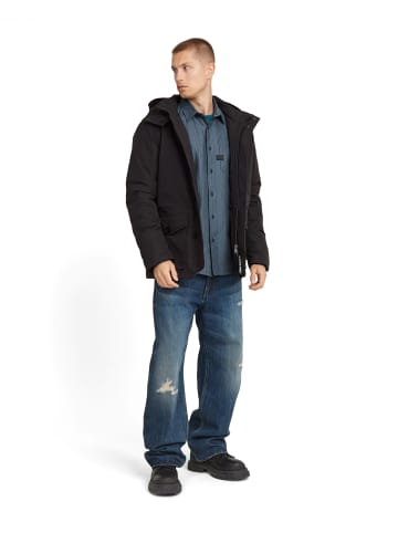 G-Star Raw Vodan Padded Hooded Jacket dk black