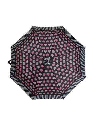 COFI 1453 Teleskop Taschenschirm mit Schutzhülle ø100 cm in Rosa