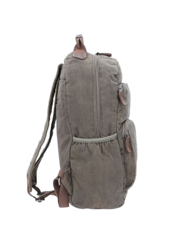 Greenburry Vintage Aviator Rucksack 43 cm Laptopfach in khaki