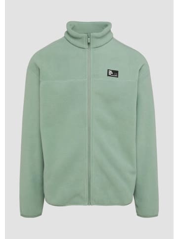 QS Sweatshirt Jacke in 7238_salbeigrün