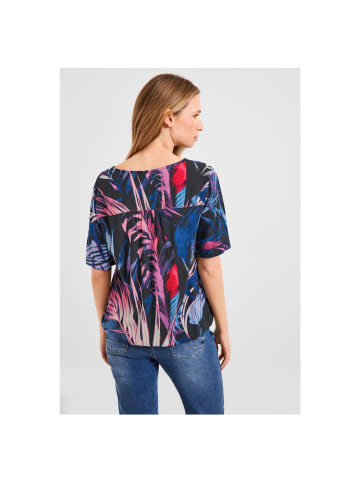 Cecil Halbarmbluse in carbon grey