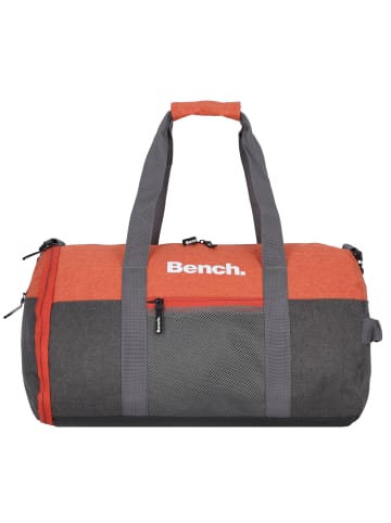 Bench Classic Weekender Reisetasche 50 cm in dunkelgrau-rostbraun