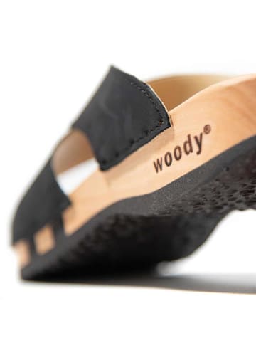 Woody Sandale in fuchsia