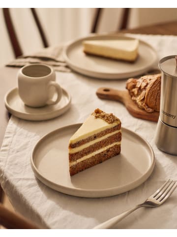 Cosumy "Cosumy | Lune | Dessertteller Set 4 St. Ø22 cm Weiß"