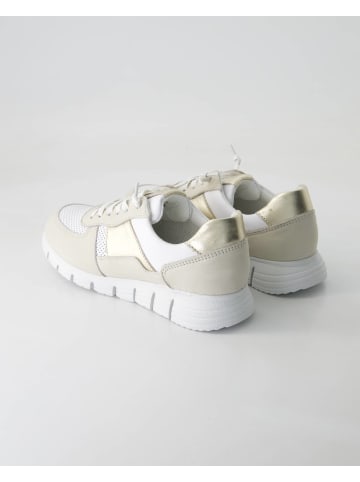 Sioux Sportliche Schnürschuhe in Beige
