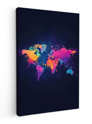 OnlyWow Leinwand Bilder Multicolor