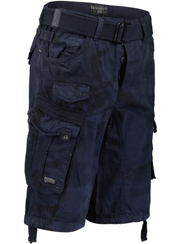 Geographical Norway Short in Blau