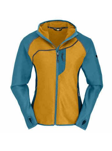 Maul Sport Stretchfleecejacke Chiemgau II mit Kapuze in Gold