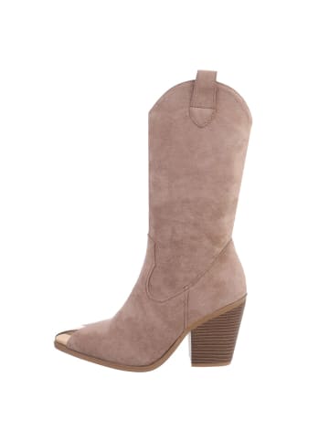 Ital-Design Stiefel in Beige