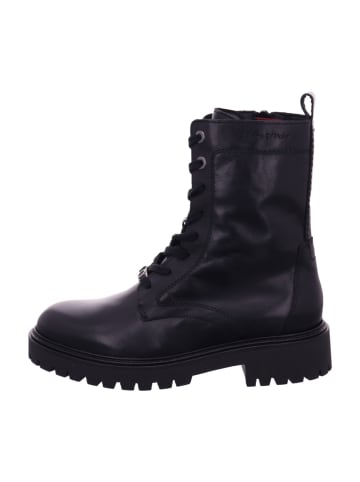 Marc O'Polo Damenschnürrstiefel warm flach  in  Schwarz