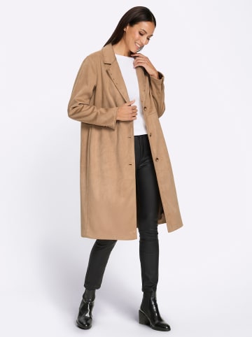 Heine Mantel in camel