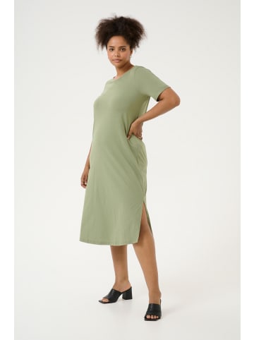 KAFFE curve Kleid KCcaline A-shape in Oil Green