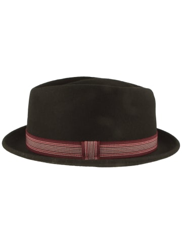 BREITER Filzhut in schwarz